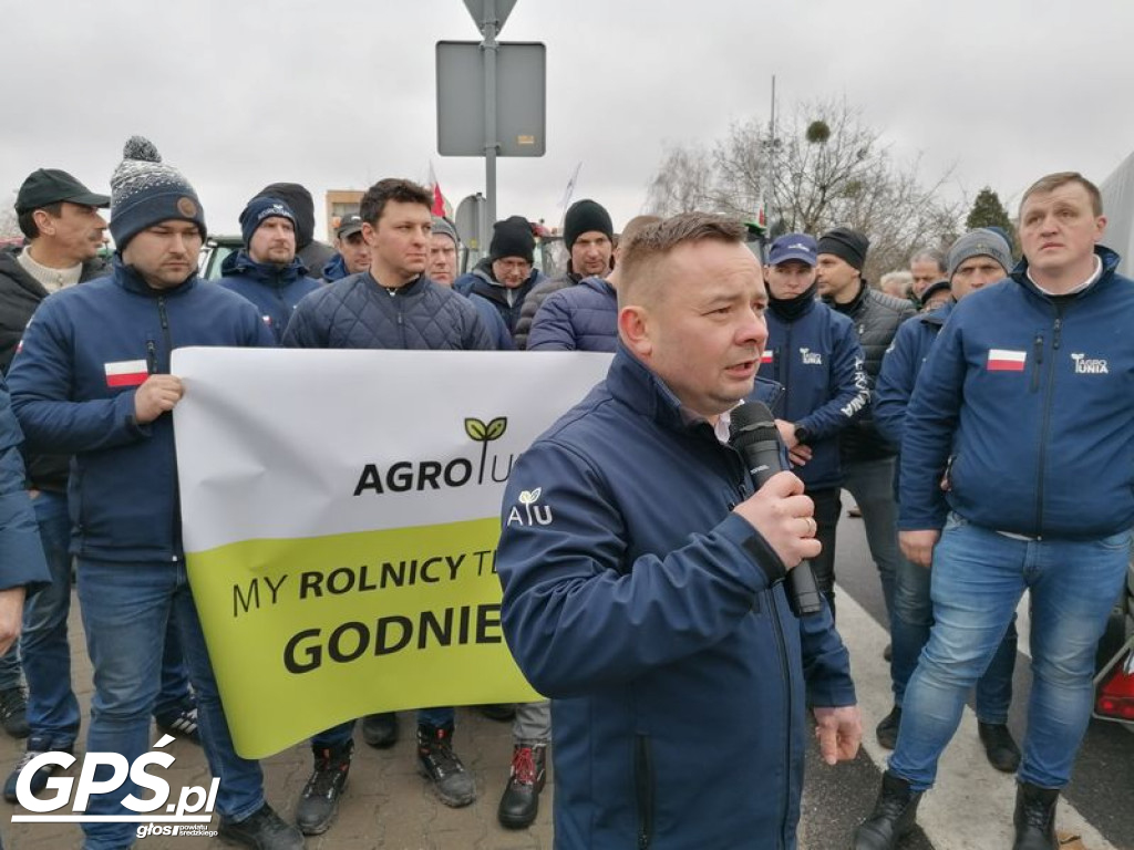 Protest rolników w Koszutach i na ulicach Środy!