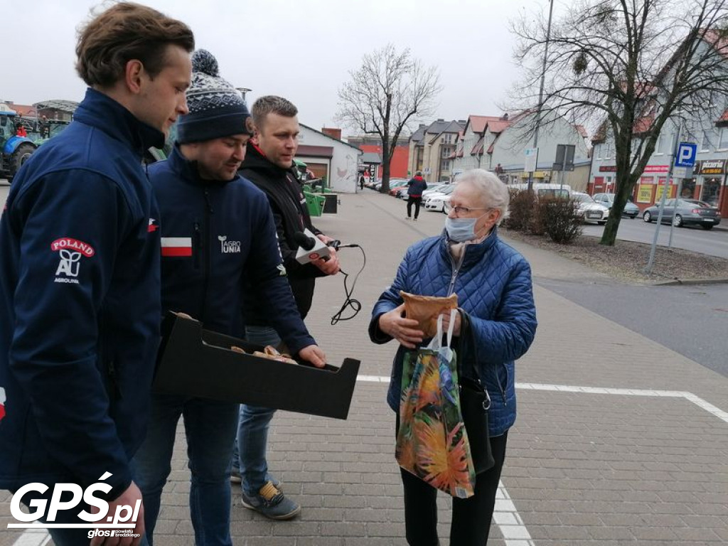 Protest rolników w Koszutach i na ulicach Środy!