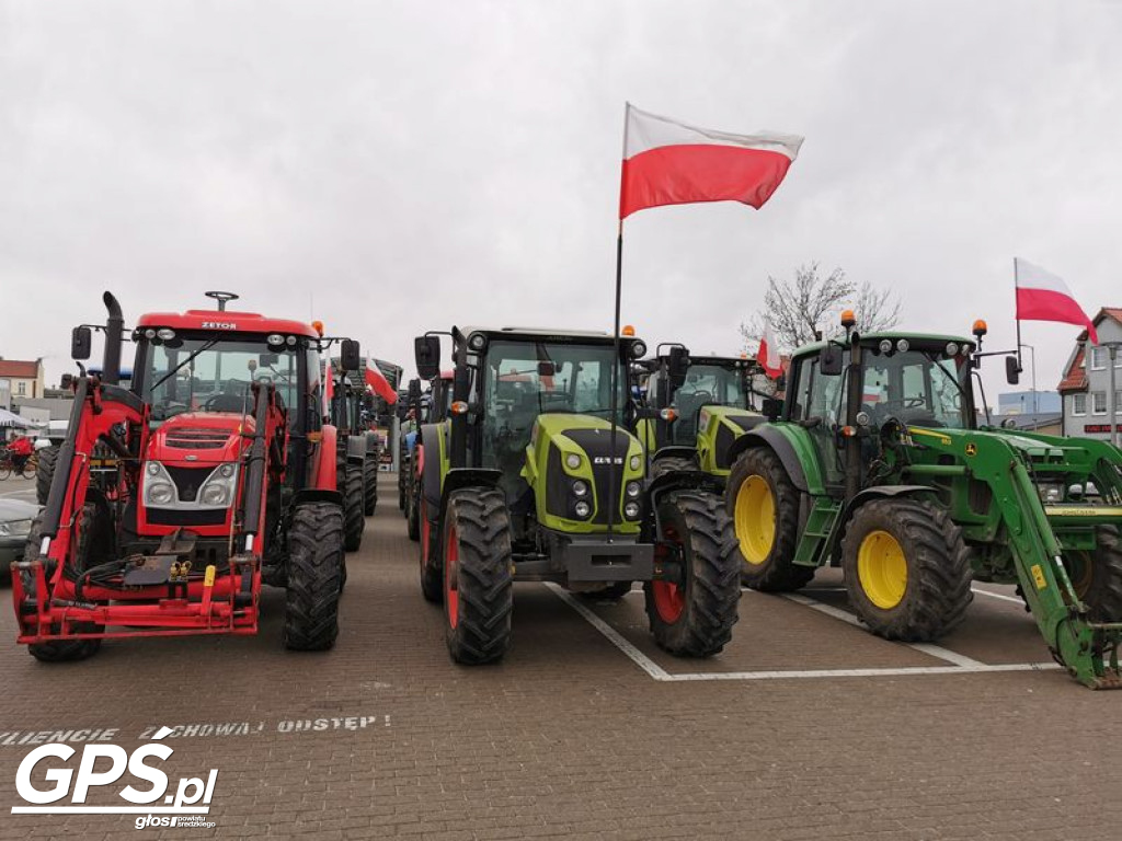 Protest rolników w Koszutach i na ulicach Środy!