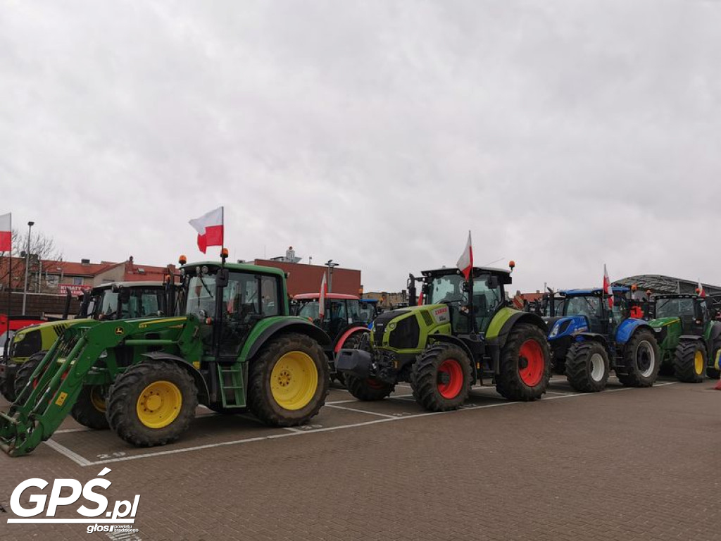 Protest rolników w Koszutach i na ulicach Środy!