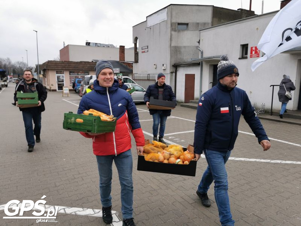 Protest rolników w Koszutach i na ulicach Środy!