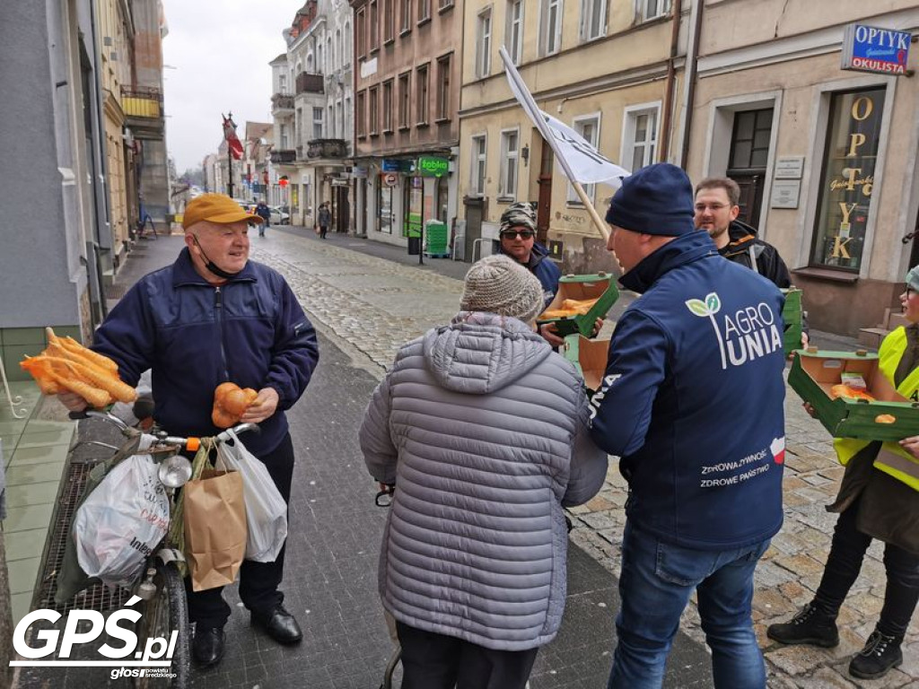 Protest rolników w Koszutach i na ulicach Środy!