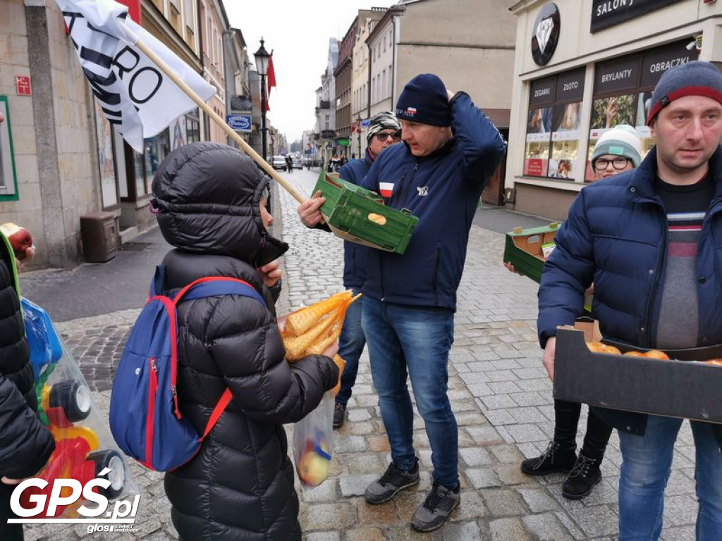 Protest rolników w Koszutach i na ulicach Środy!