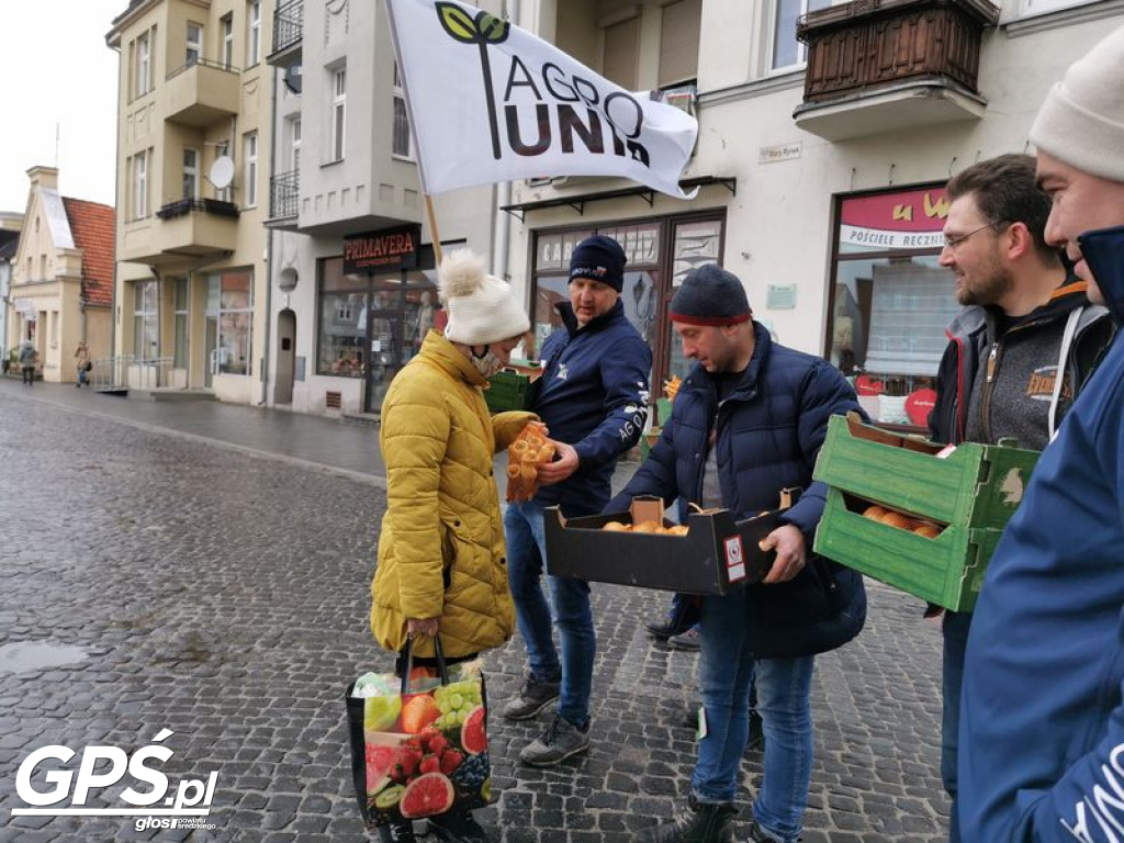 Protest rolników w Koszutach i na ulicach Środy!