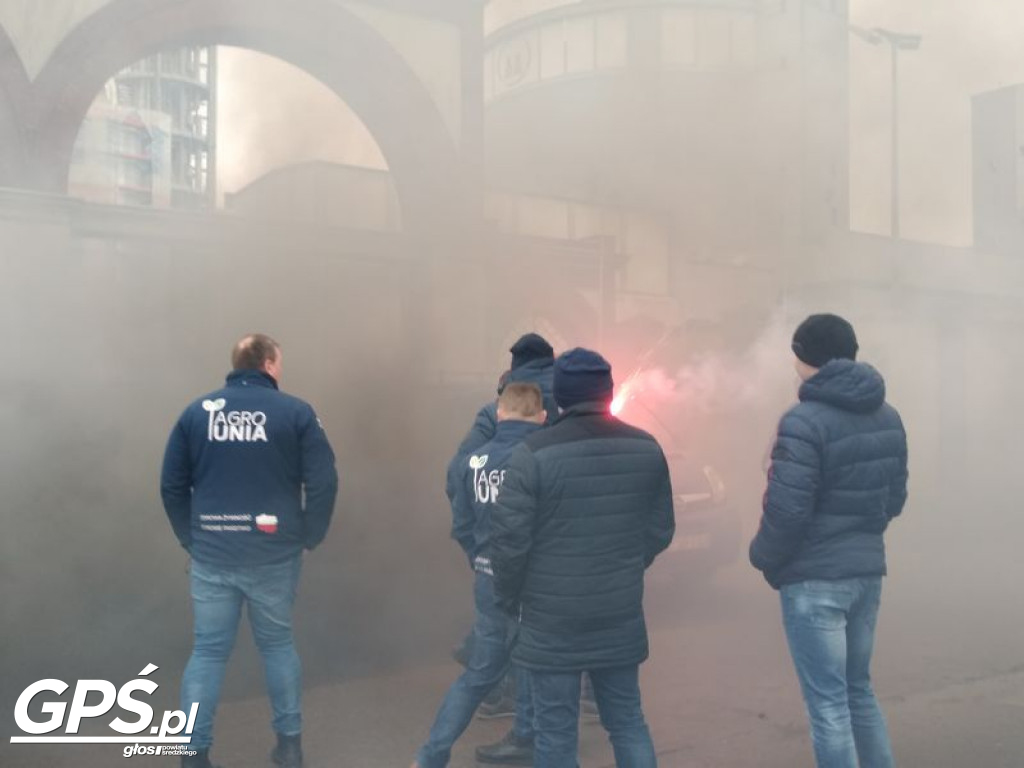 Protest rolników w Koszutach i na ulicach Środy!
