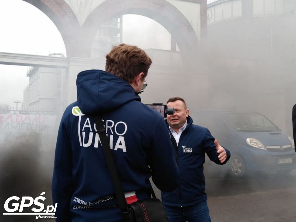 Protest rolników w Koszutach i na ulicach Środy!
