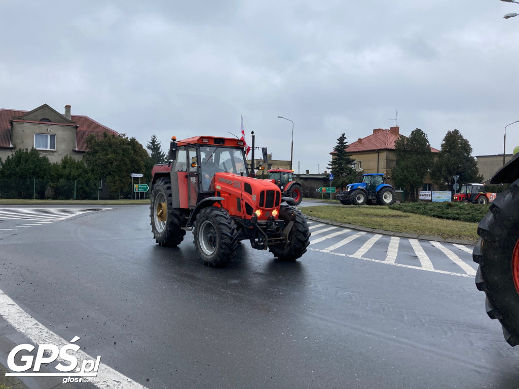 Protest rolników w Koszutach i na ulicach Środy!