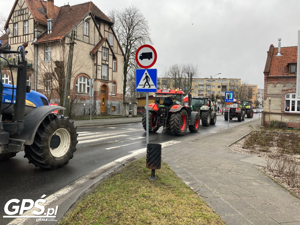 Protest rolników w Koszutach i na ulicach Środy!