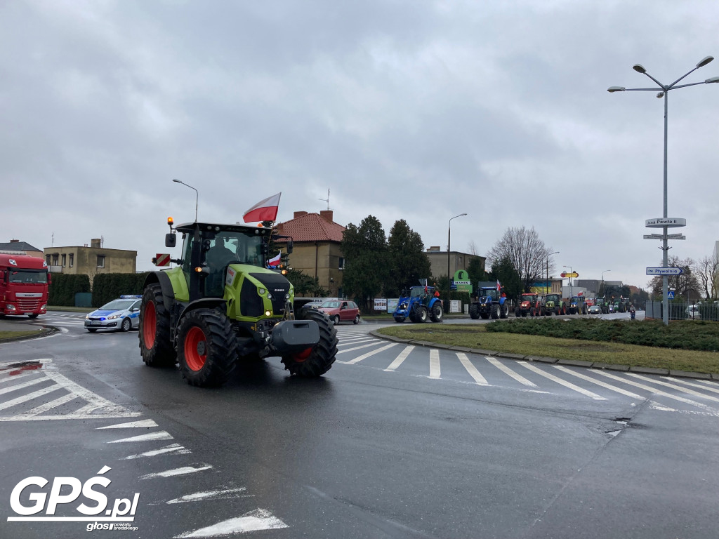 Protest rolników w Koszutach i na ulicach Środy!