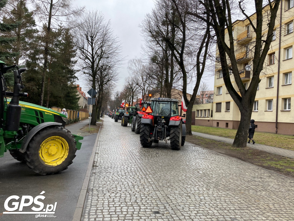 Protest rolników w Koszutach i na ulicach Środy!