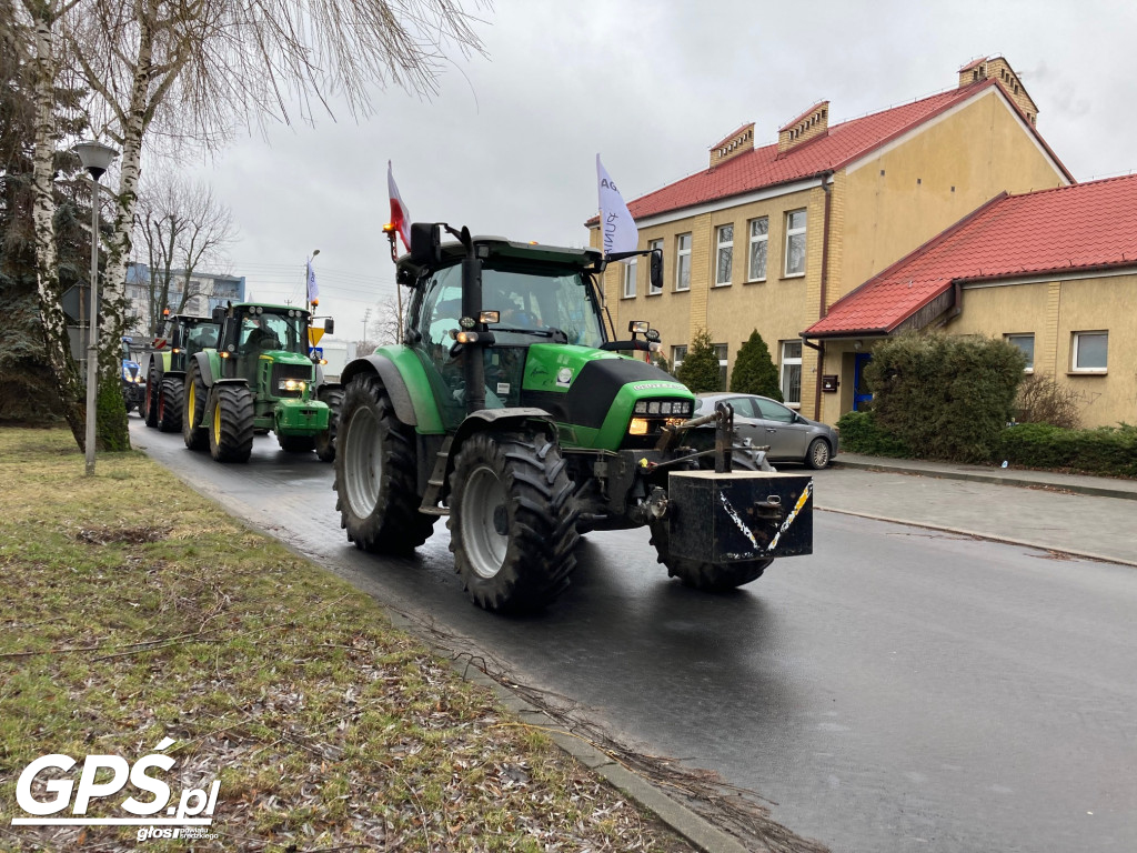 Protest rolników w Koszutach i na ulicach Środy!