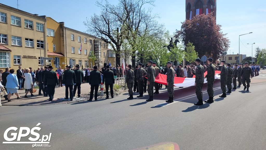 Uroczystości 3 Maja w Środzie