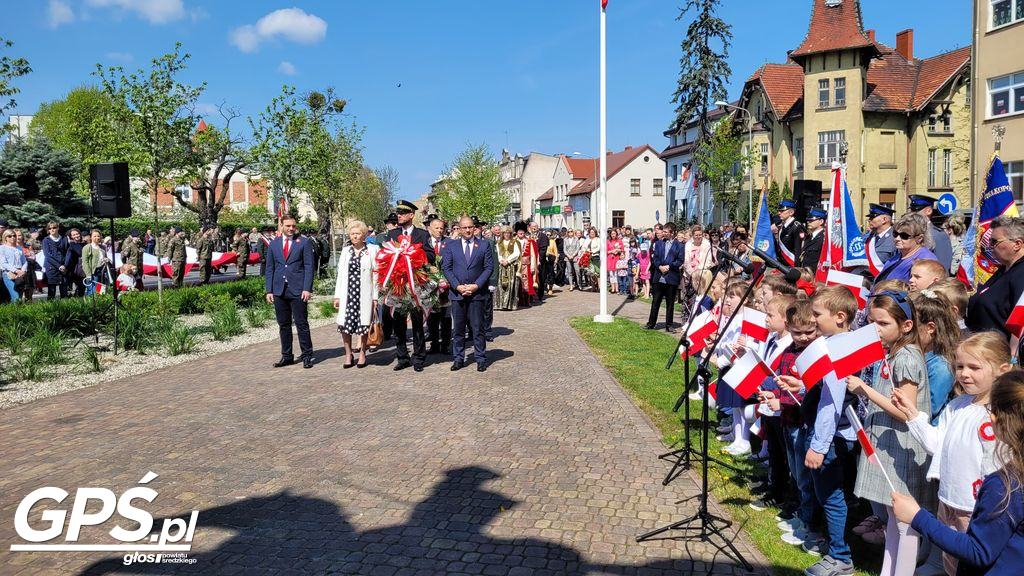Uroczystości 3 Maja w Środzie