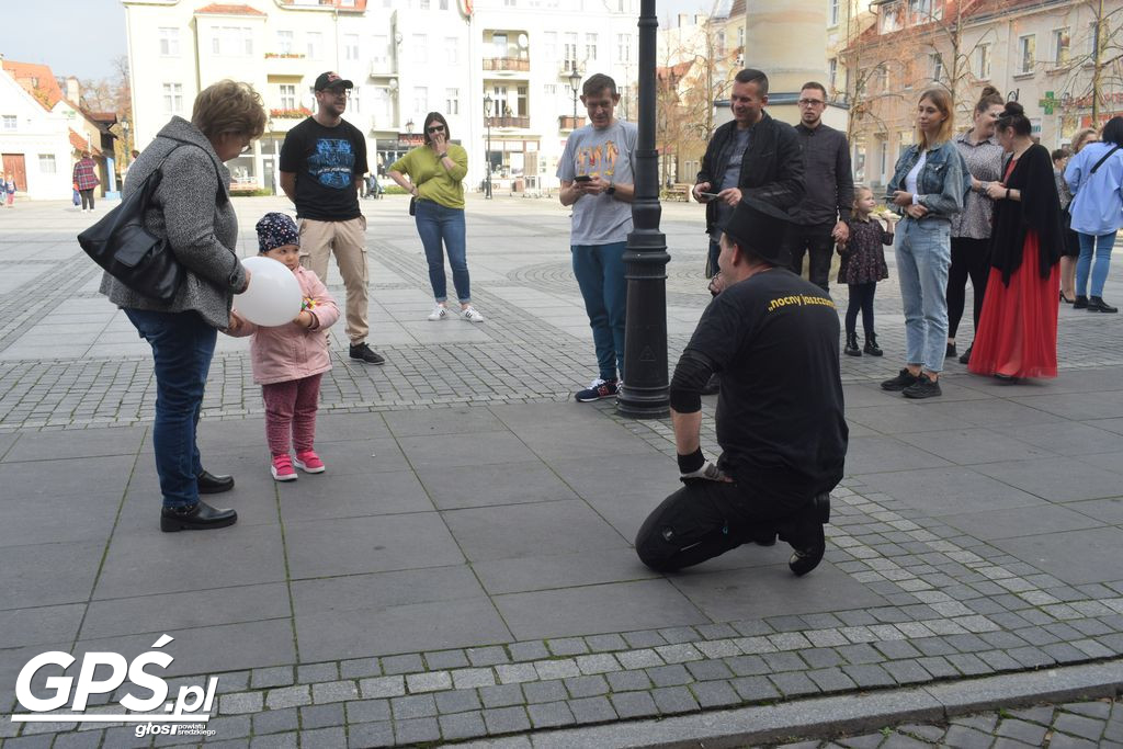 Happening dla Wojtusia z Krzykos