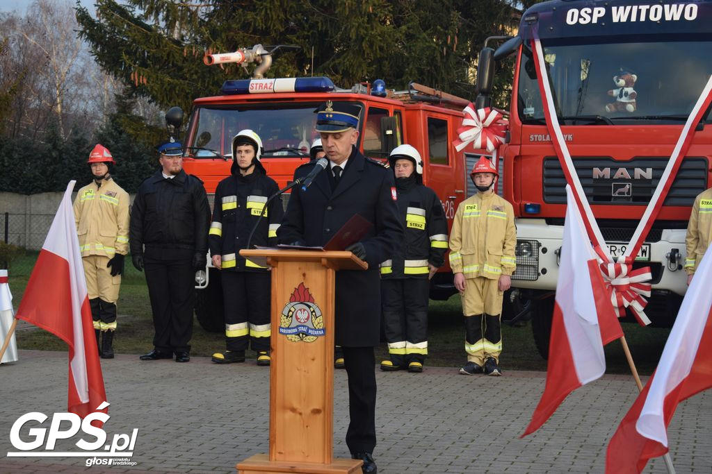 Przekazanie samochodu dla OSP Witowo