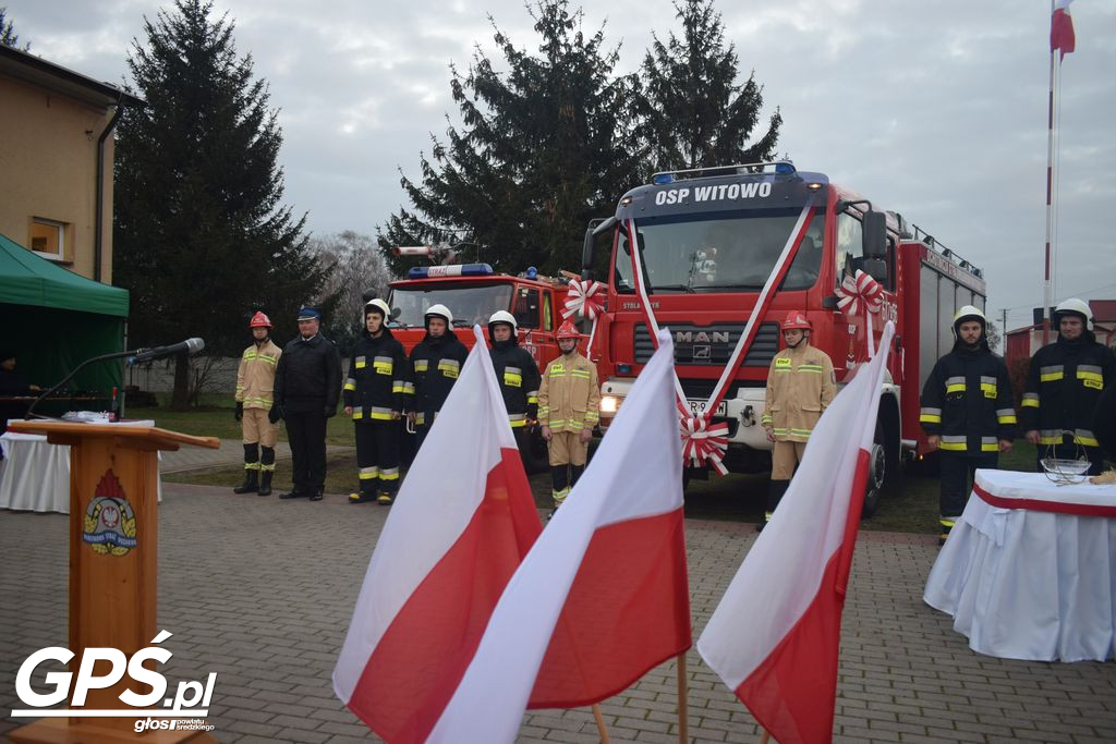 Przekazanie samochodu dla OSP Witowo