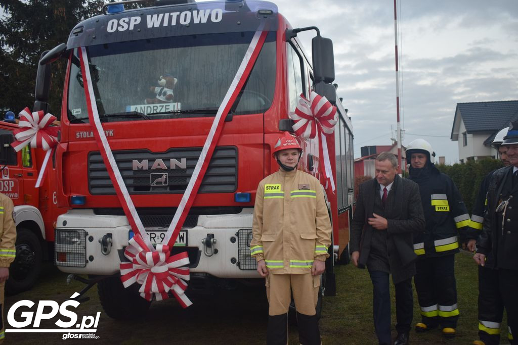 Przekazanie samochodu dla OSP Witowo