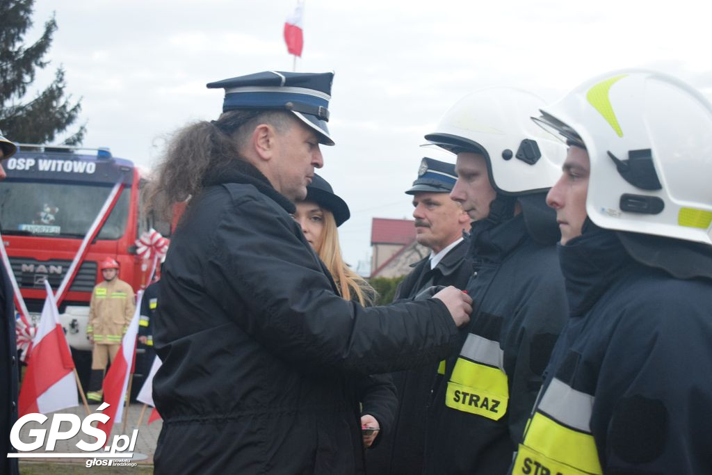 Przekazanie samochodu dla OSP Witowo