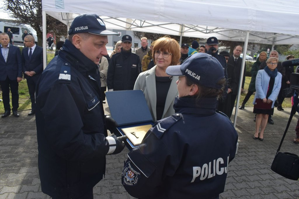Otwarcie Posterunku Policji w Zaniemyślu