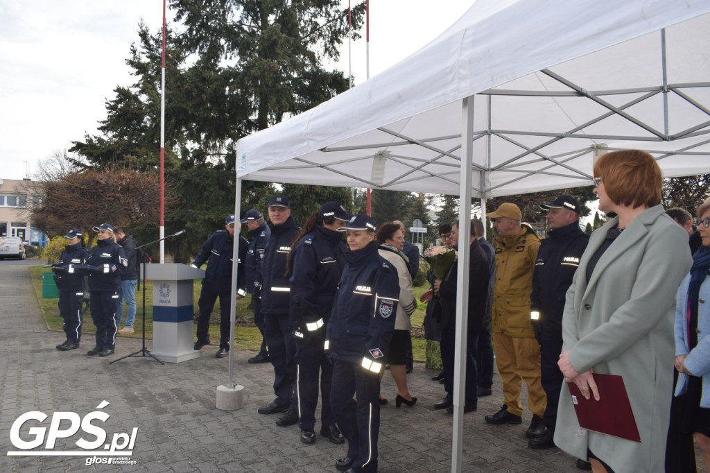 Otwarcie Posterunku Policji w Zaniemyślu