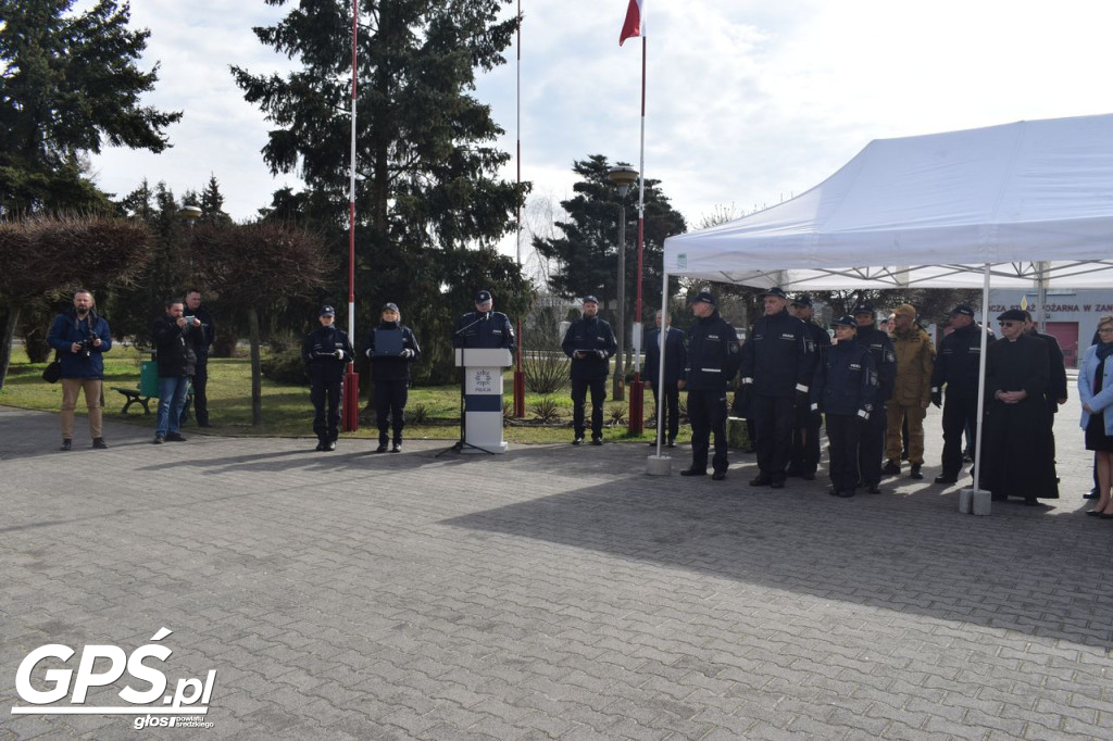 Otwarcie Posterunku Policji w Zaniemyślu