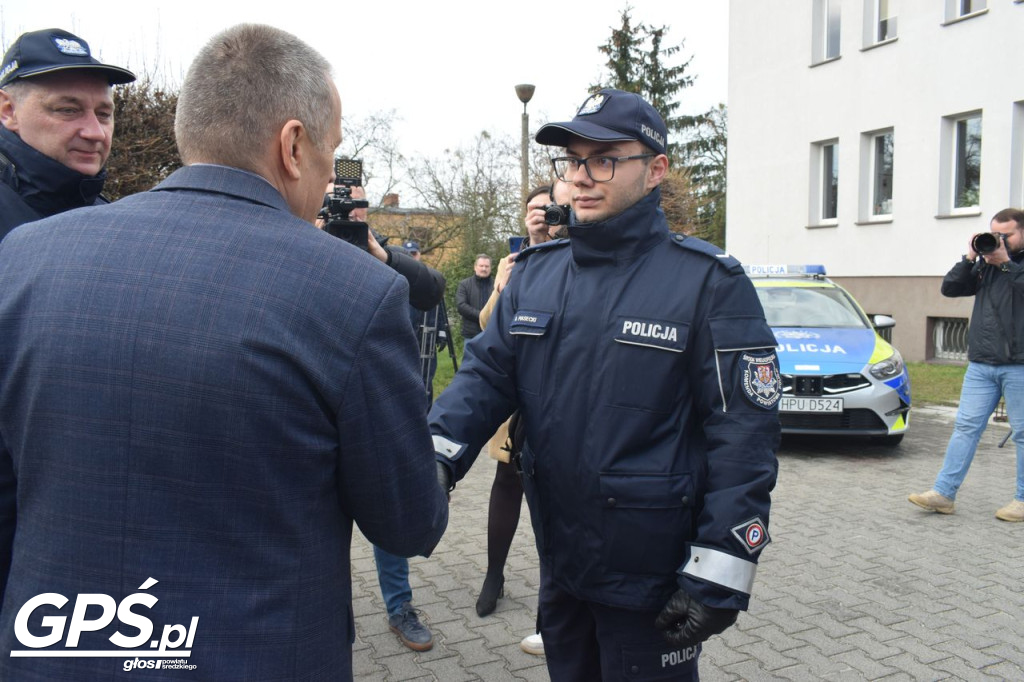 Otwarcie Posterunku Policji w Zaniemyślu