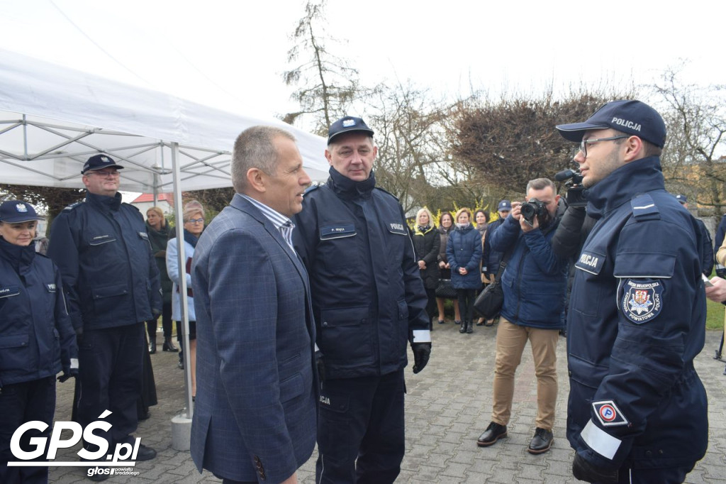 Otwarcie Posterunku Policji w Zaniemyślu