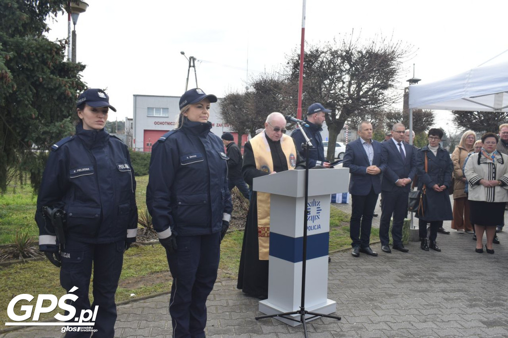 Otwarcie Posterunku Policji w Zaniemyślu