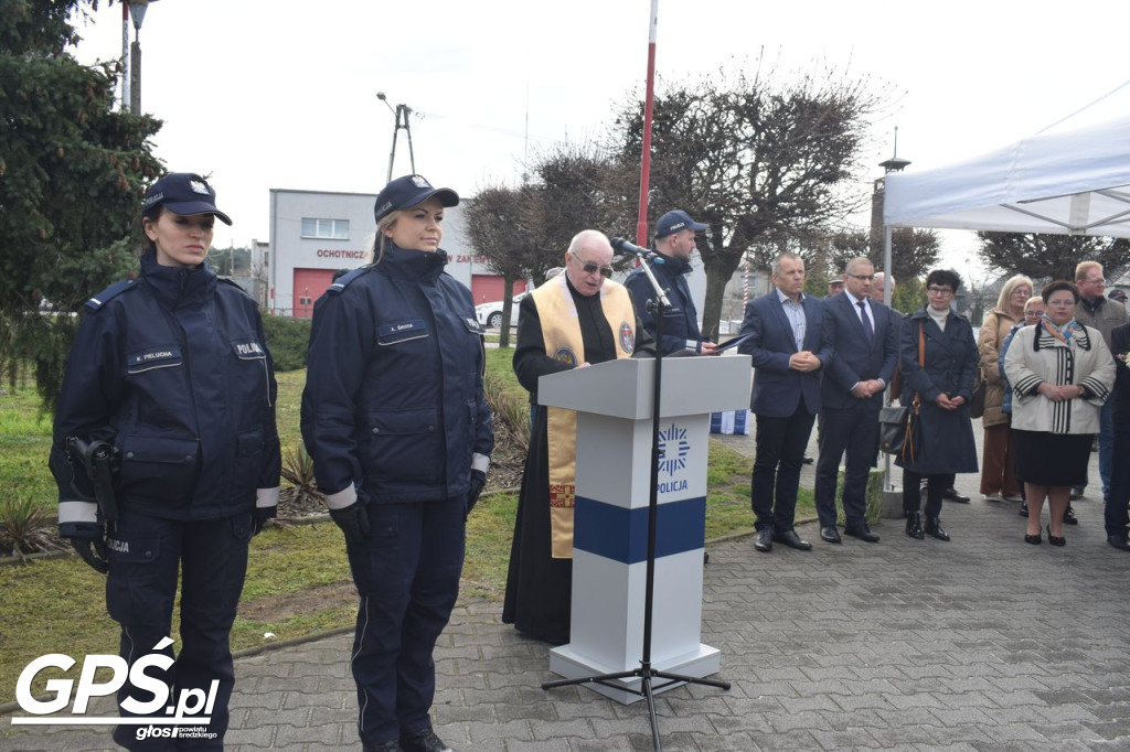 Otwarcie Posterunku Policji w Zaniemyślu