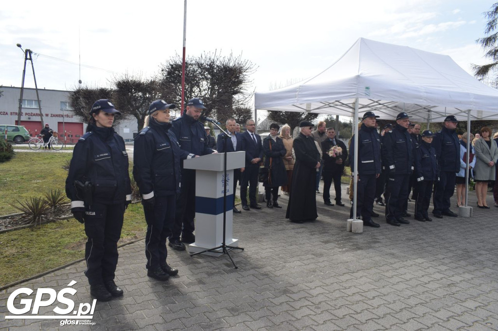 Otwarcie Posterunku Policji w Zaniemyślu