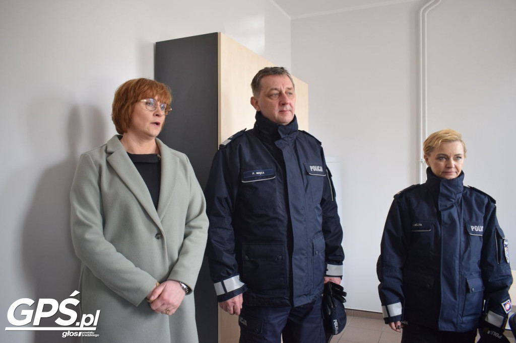 Otwarcie Posterunku Policji w Zaniemyślu