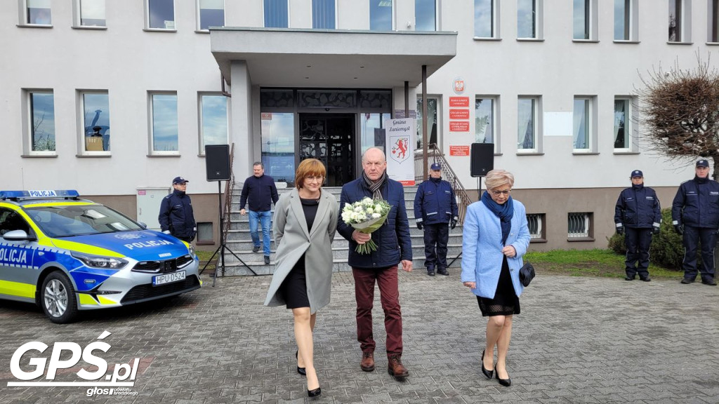 Otwarcie Posterunku Policji w Zaniemyślu