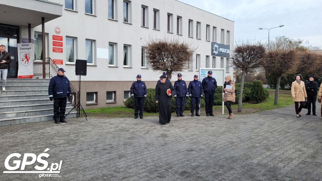 Otwarcie Posterunku Policji w Zaniemyślu