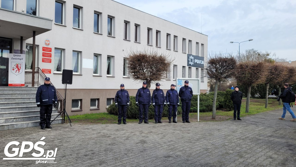 Otwarcie Posterunku Policji w Zaniemyślu