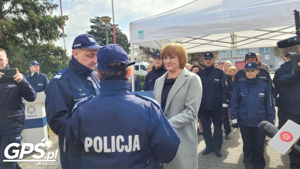Otwarcie Posterunku Policji w Zaniemyślu