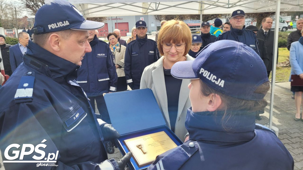 Otwarcie Posterunku Policji w Zaniemyślu