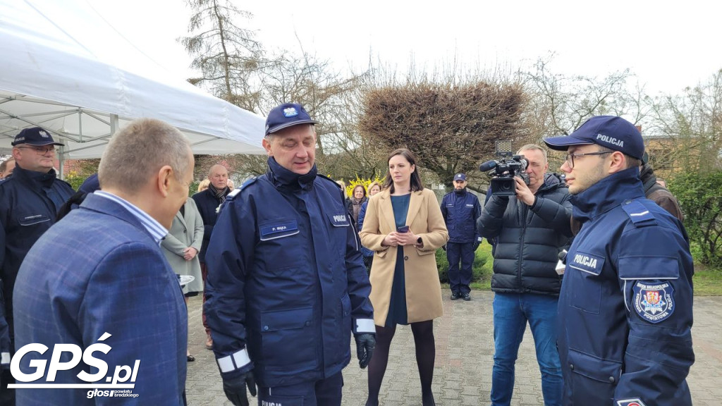 Otwarcie Posterunku Policji w Zaniemyślu