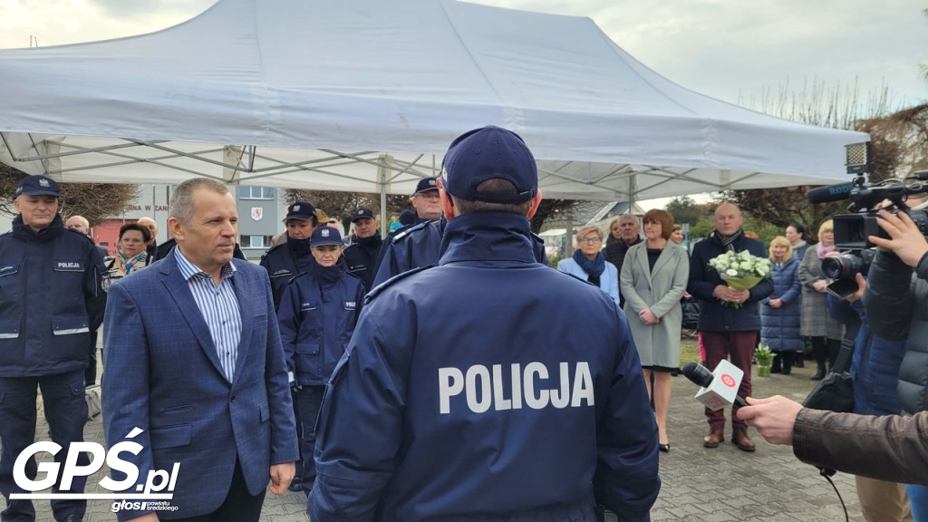 Otwarcie Posterunku Policji w Zaniemyślu