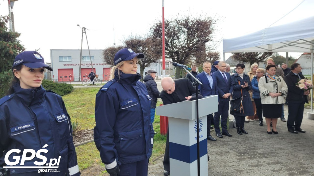 Otwarcie Posterunku Policji w Zaniemyślu