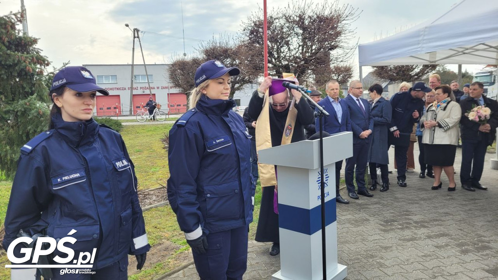 Otwarcie Posterunku Policji w Zaniemyślu