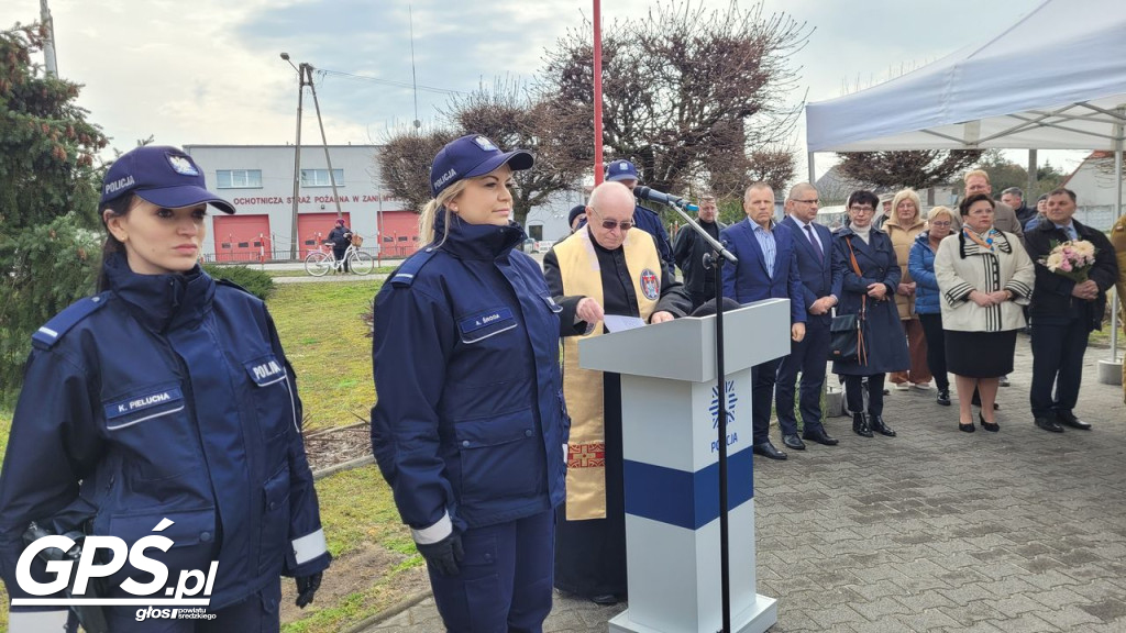 Otwarcie Posterunku Policji w Zaniemyślu