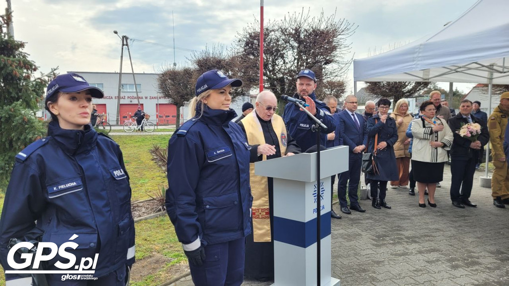 Otwarcie Posterunku Policji w Zaniemyślu