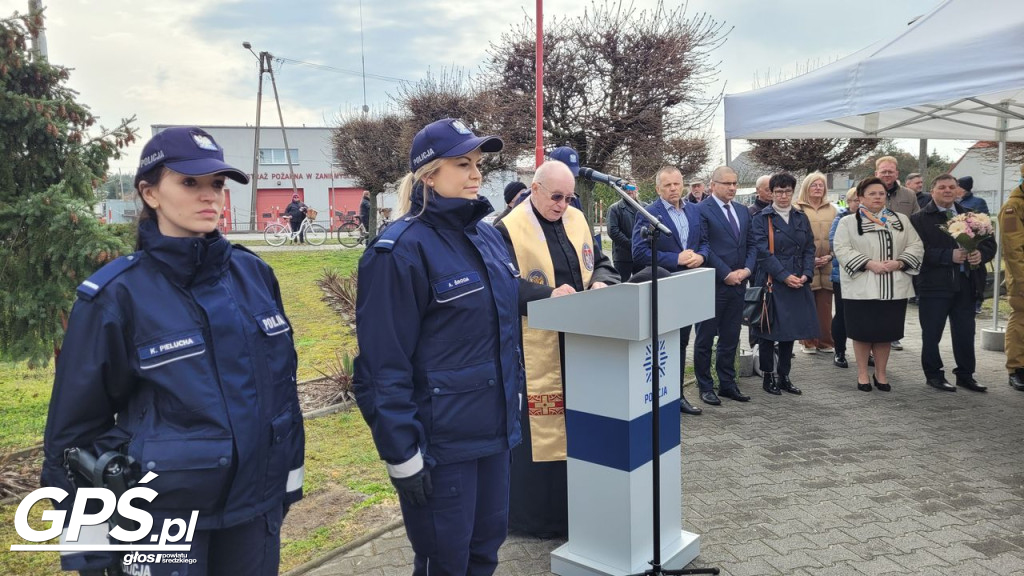 Otwarcie Posterunku Policji w Zaniemyślu