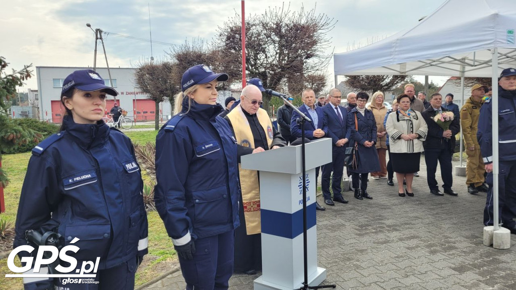 Otwarcie Posterunku Policji w Zaniemyślu