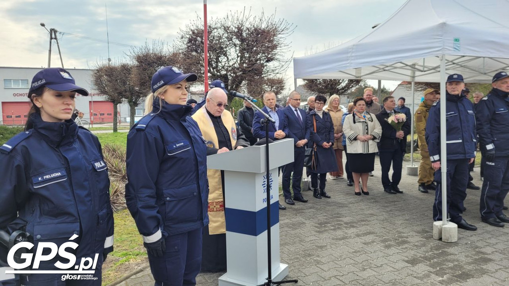 Otwarcie Posterunku Policji w Zaniemyślu