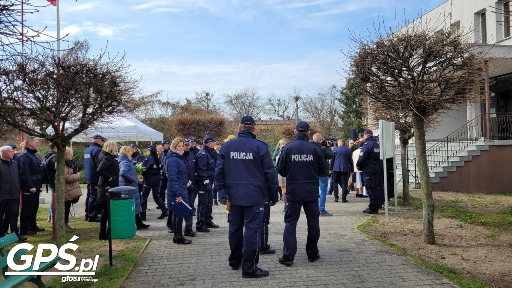 Otwarcie Posterunku Policji w Zaniemyślu