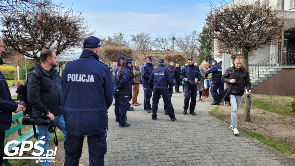 Otwarcie Posterunku Policji w Zaniemyślu