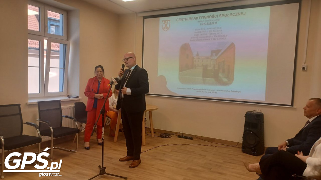 Uroczyste otwarcie Centrum Aktywności Społecznej