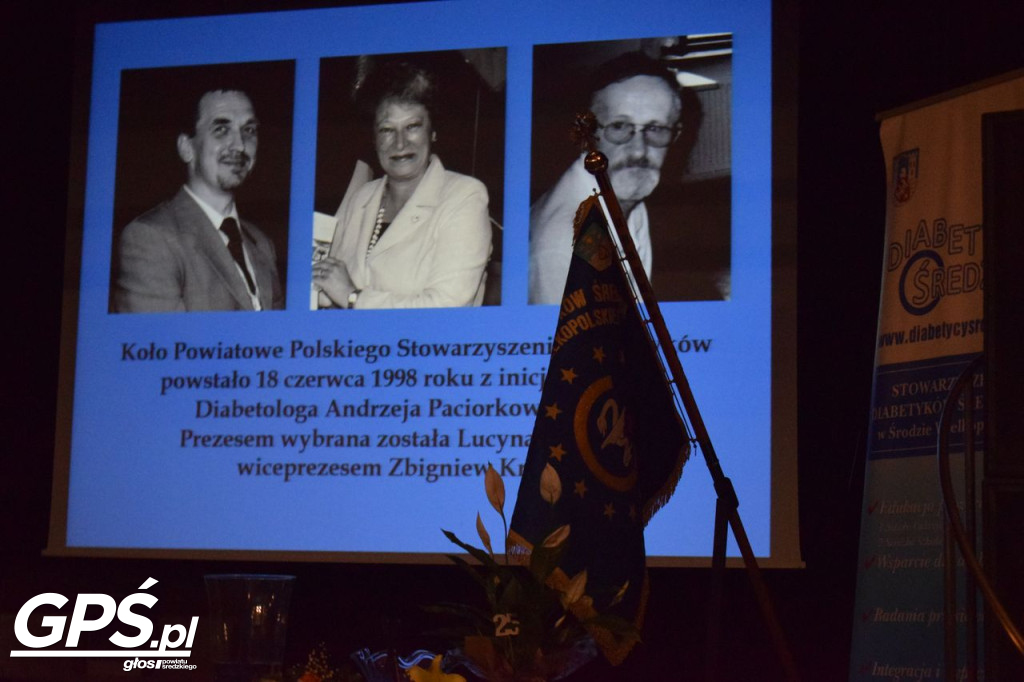 Jubileusz XXV lat Działalności Diabetyków w Środzie