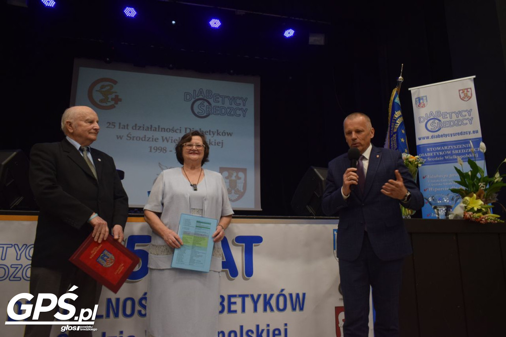 Jubileusz XXV lat Działalności Diabetyków w Środzie